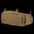 The Condor Battle Belt Gen II is a tan tactical MOLLE waist belt with multiple webbing rows and metal D-rings for attaching pouches and gear.